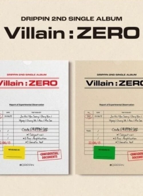 DRIPPIN 2nd Single Album – Villain : ZERO | Set version