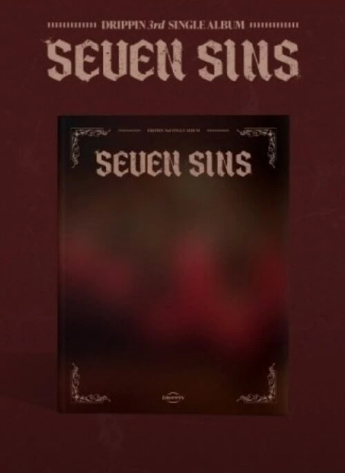 DRIPPIN 3rd Single Album – SEVEN SINS | Red version