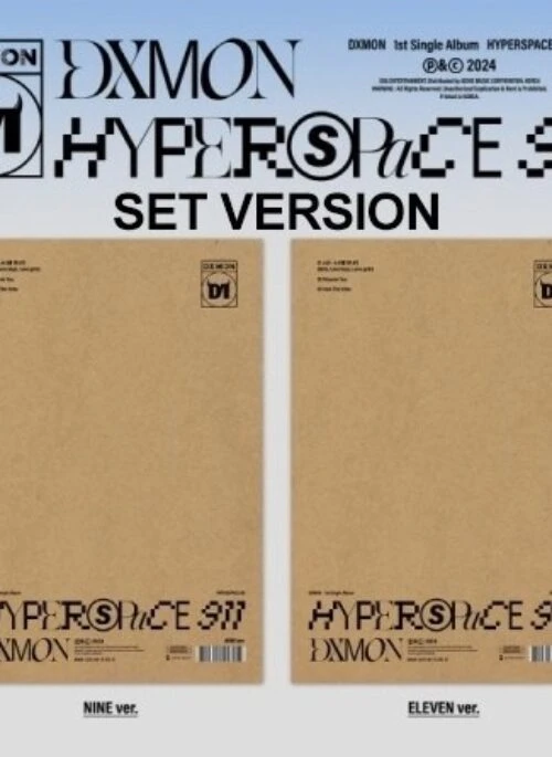 DXMON 1st Single Album – HYPERSPACE 911 | Set version