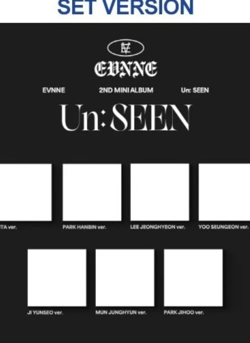 EVNNE 2nd Mini Album – Un: SEEN | Digipack, Set version