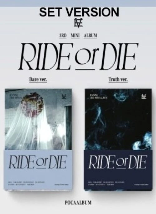 EVNNE 3rd Mini Album – RIDE or DIE | POCA Album, Set version