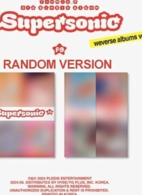 Fromis 9 3rd Single Album – Supersonic | Weverse Albums, Random version