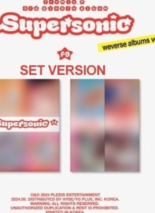 Fromis 9 3rd Single Album – Supersonic | Weverse Albums, Set version