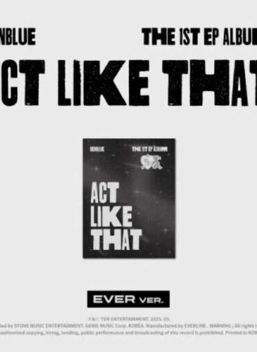 GENBLUE 1st Mini Album – ACT LIKE THAT | EVER MUSIC version