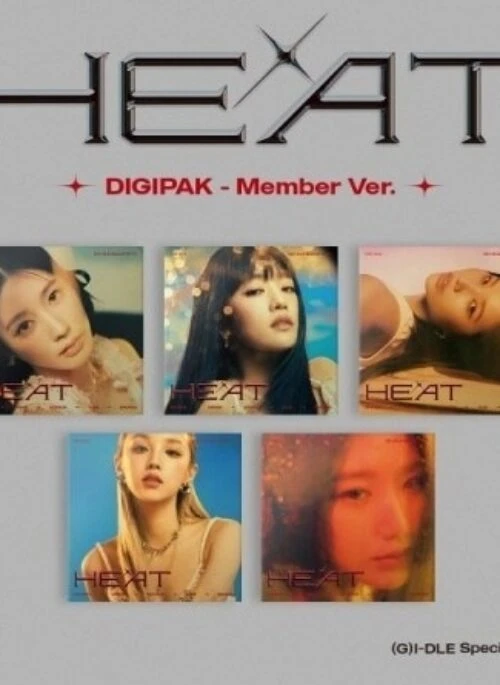 (G)I-DLE Special Album – HEAT | Digipack, Member Random version