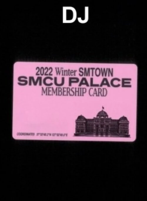 GINJO, RAIDEN, IMLAY, MAR VISTA – 2022 WINTER SMTOWN: SMCU PALACE | Smart Album, Membership Card version