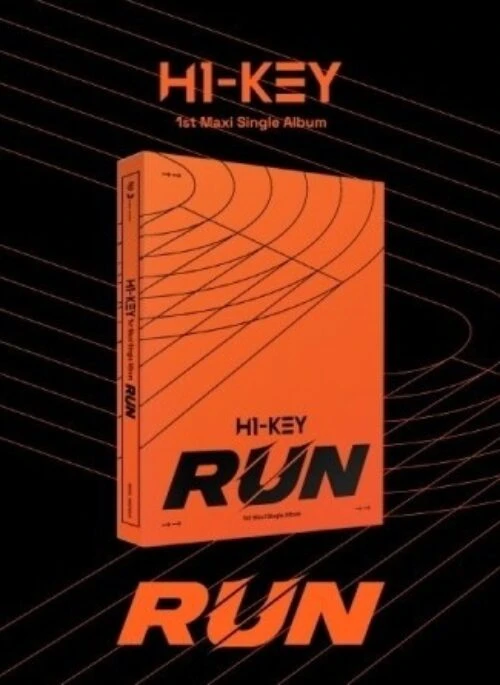 H1-KEY 1st Single Album – RUN | Maxi