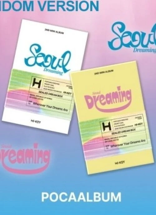 H1-KEY 2nd Mini Album – Seoul Dreaming | Poca Album, Random version