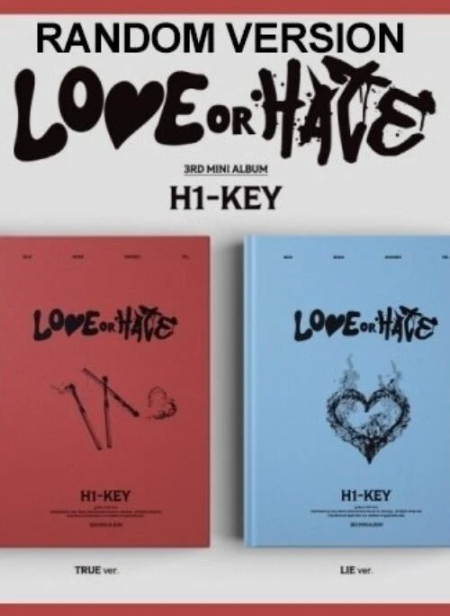 H1-KEY 3rd Mini Album – LOVE or HATE | Random version