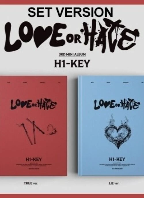 H1-KEY 3rd Mini Album – LOVE or HATE | Set version