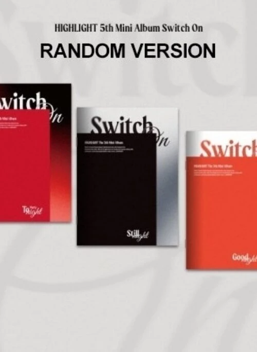 HIGHLIGHT 5th Mini Album – Switch On | Random version