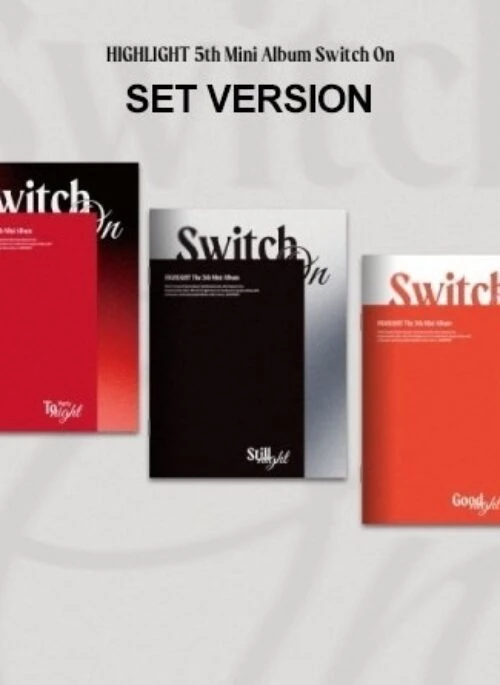 HIGHLIGHT 5th Mini Album – Switch On | Set version