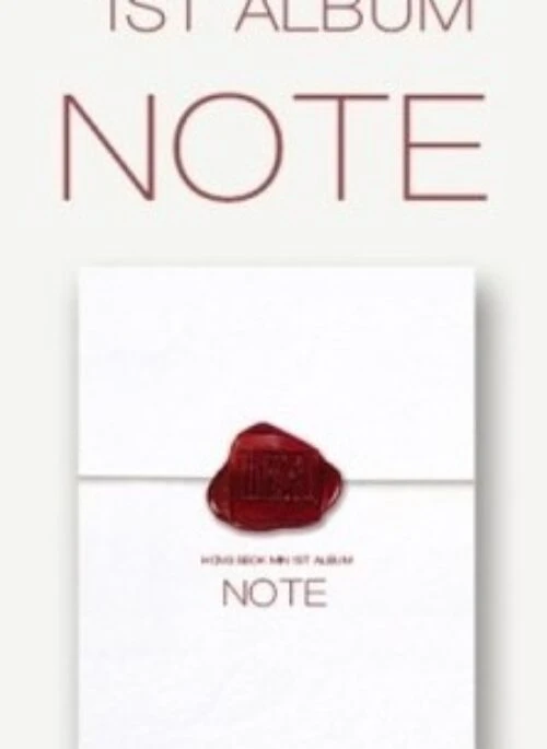 HONG SEOK MIN 1st Album – NOTE