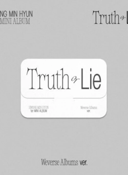 HWANG MIN HYUN 1st Mini Album – Truth or Lie | Weverse Albums version