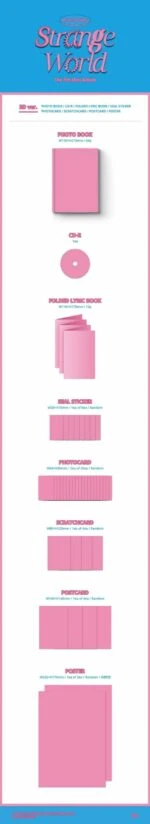 Ha Sung Woon 7th Mini Album - Strange World | Photobook, 3D version ...