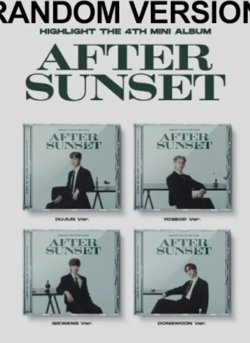 Highlight 4th Mini Album – AFTER SUNSET | Jewel case, Random version