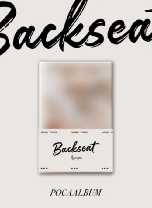 Hyunjun 5th Single Album – Backseat | POCA Album