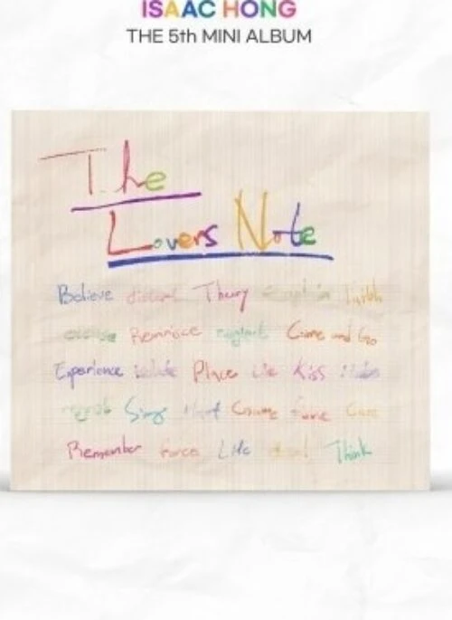 ISAAC HONG 5th Mini Album – The Lovers Note