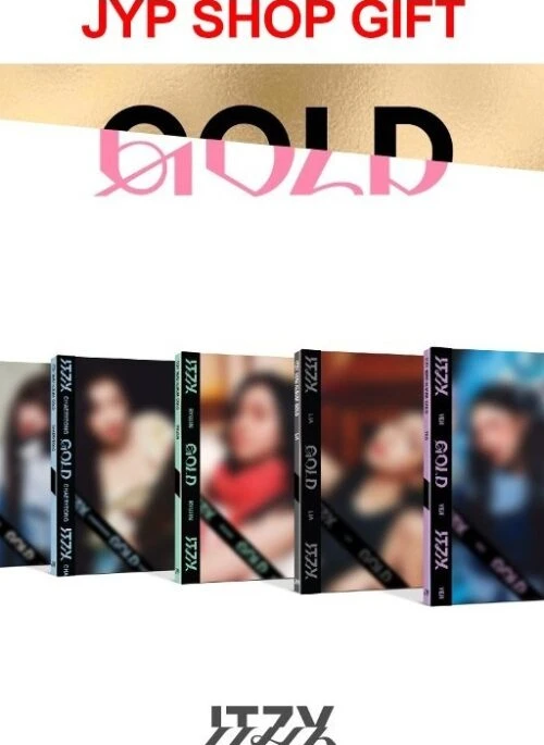 ITZY Album – GOLD | JYP Shop Gift, Digipack, Random version