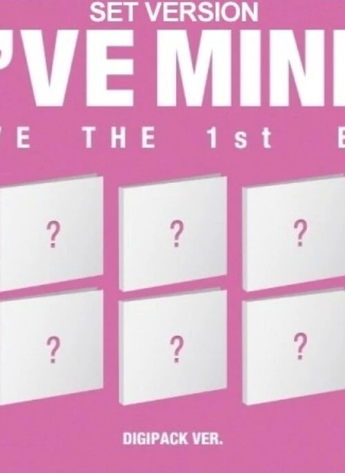 IVE 1st Mini Album – I’VE MINE | Digipack, Set version