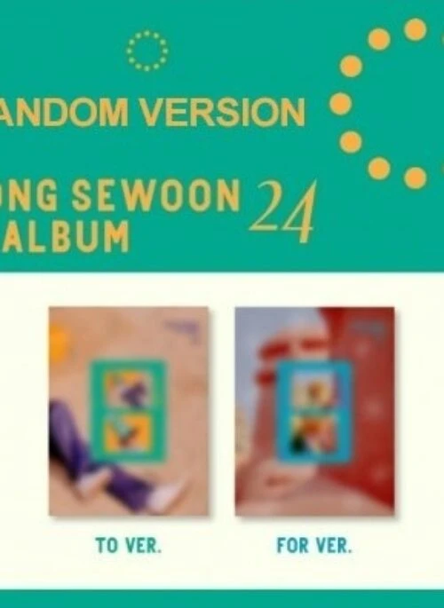 JEONG SEWOON 1st Album – 24 | Random version