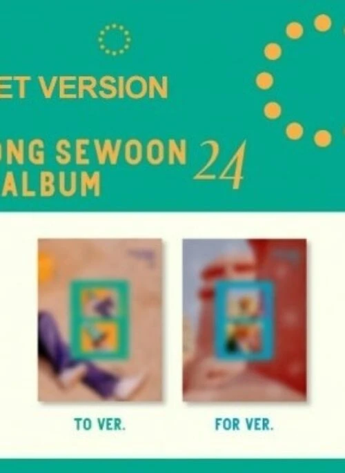 JEONG SEWOON 1st Full Album – 24 | Set version