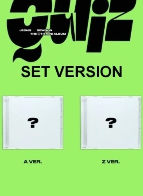 JEONG SEWOON 6th Mini Album – QUIZ | Jewel, Set version