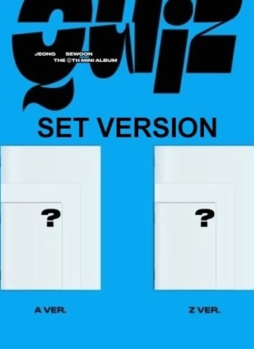 JEONG SEWOON 6th Mini Album – QUIZ | Set version