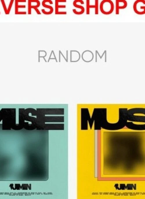 JIMIN 2nd Solo Album – MUSE | Weverse Shop Gift, Random version