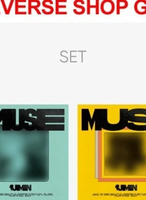 JIMIN 2nd Solo Album – MUSE | Weverse Shop Gift, Set version