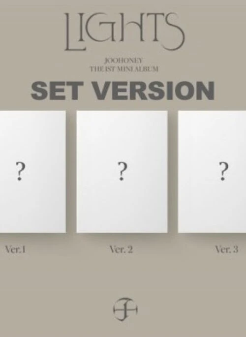 JOOHONEY 1st Mini Album – LIGHTS | Set version