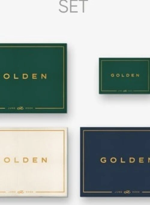 JUNG KOOK Solo Album – GOLDEN | Weverse Albums, Set version