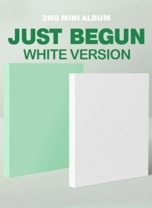 JUST B 2nd Mini Album – JUST BEGUN | White version