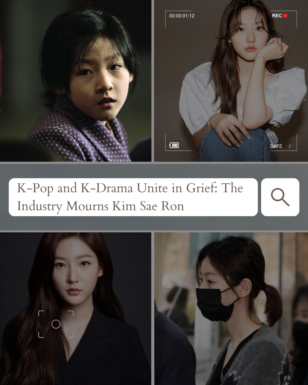 K-Pop and K-Drama Unite in Grief: The Industry Mourns Kim Sae Ron