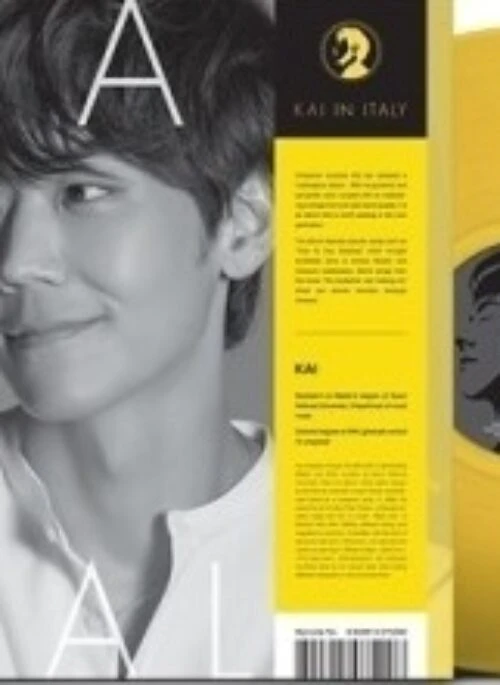 KAI 2nd LP Album – KAI IN ITALY | LP, Yellow version