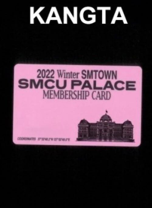 KANGTA – 2022 WINTER SMTOWN: SMCU PALACE | Smart Album, Membership Card version