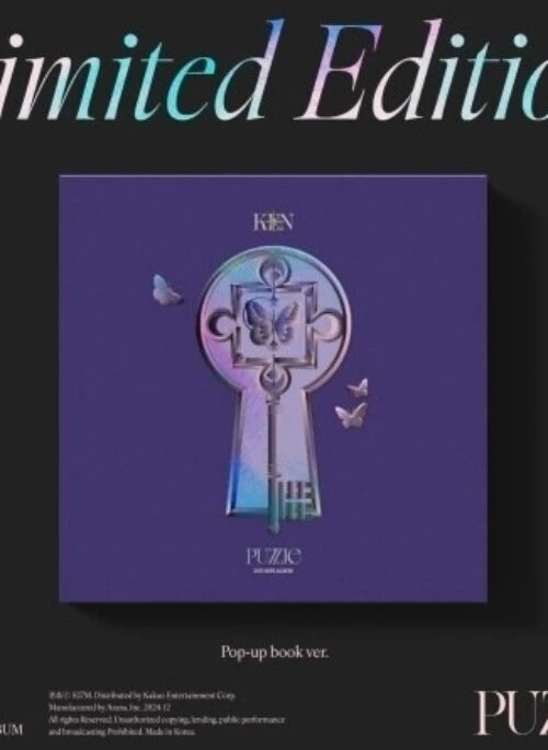 KEN 2nd Mini Album – PUZZLE | Limited edition, Pop-up Book version