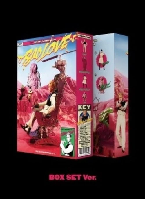 KEY 1st Mini Album – BAD LOVE | Box Set version, Photobook B version