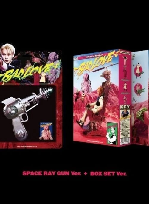 KEY 1st Mini Album – BAD LOVE | Space Ray Gun, Box Set version