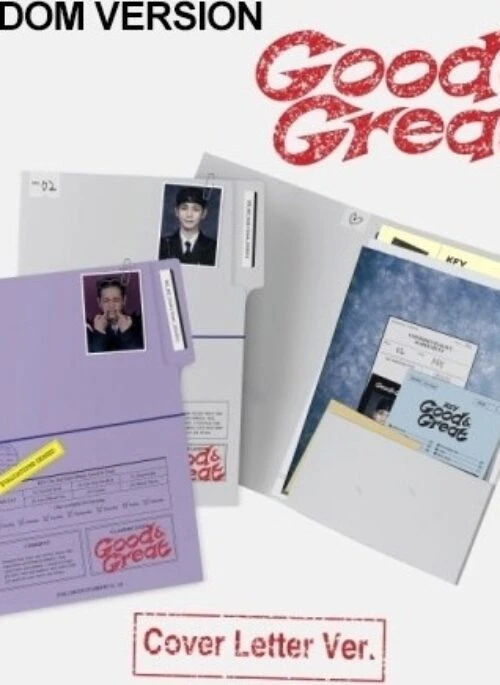 KEY 2nd Mini Album – Good & Great | Cover Letter version, Random version