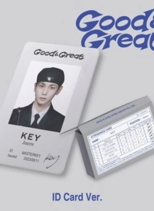 KEY 2nd Mini Album – Good & Great | ID Card version