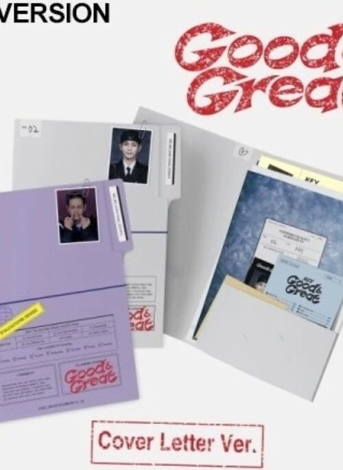 KEY 2nd Mini Album – Good & Great | Set version, Cover Letter version