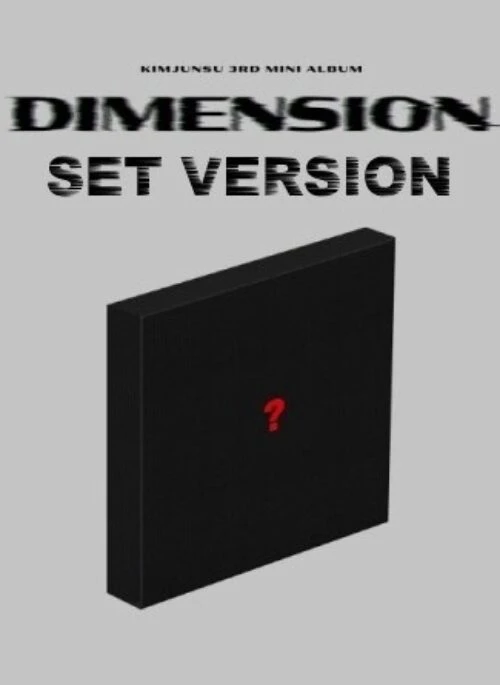 KIM JUNSU 3rd Mini Album – DIMENSION | Set version