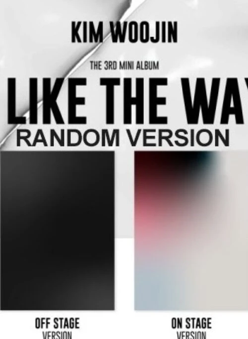 KIM WOO JIN 3rd Mini Album – I LIKE THE WAY | Random version