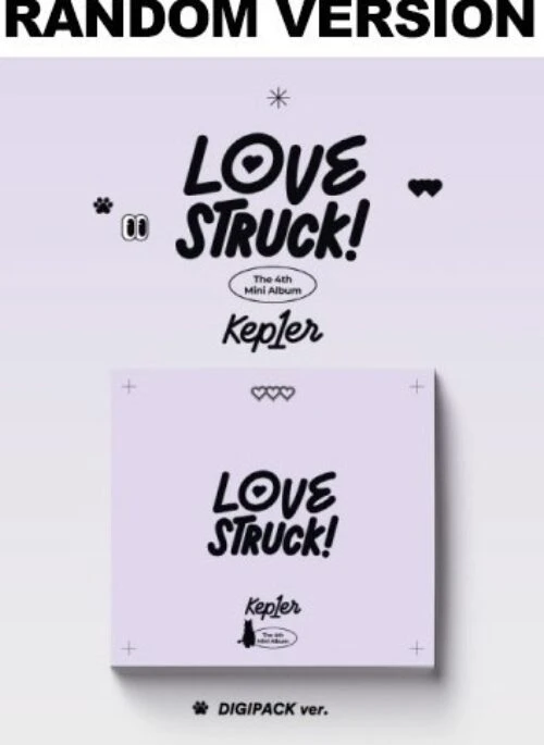 Kep1er 4th Mini Album – LOVESTRUCK! | Digipack, Random version