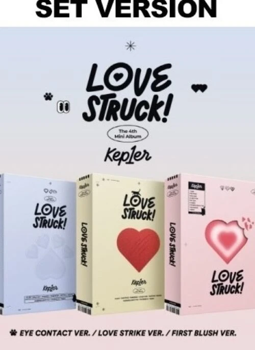 Kep1er 4th Mini Album – LOVESTRUCK! | Set version