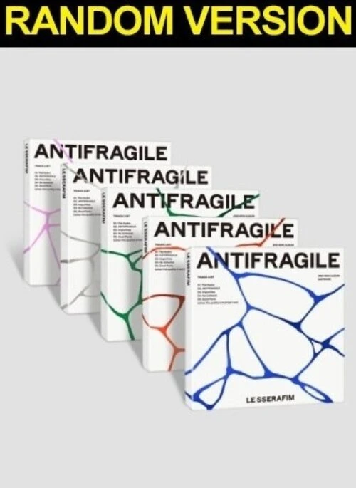 LE SSERAFIM 2nd Mini Album – ANTIFRAGILE | Compact version, Random version