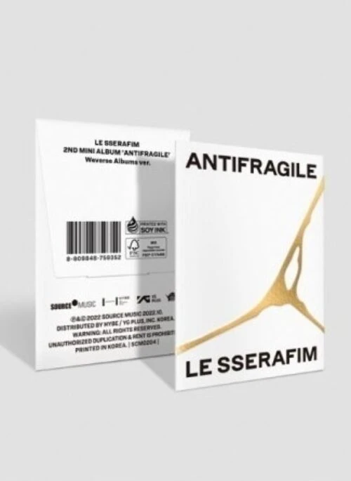 LE SSERAFIM 2nd Mini Album – ANTIFRAGILE | Weverse Albums Version