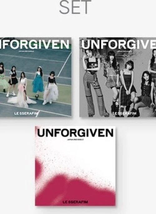 LE SSERAFIM 2nd Single Album – UNFORGIVEN | Japanese edition, Set version