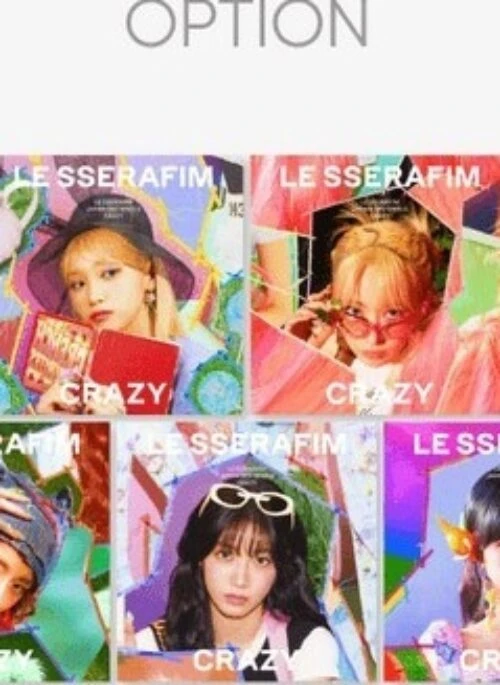 LE SSERAFIM 3rd Single Album – CRAZY | Japanese Edition, Solo Jacket, Random version